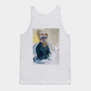 Mary Cassatt Self-Portrait by Mary Cassatt Tank Top